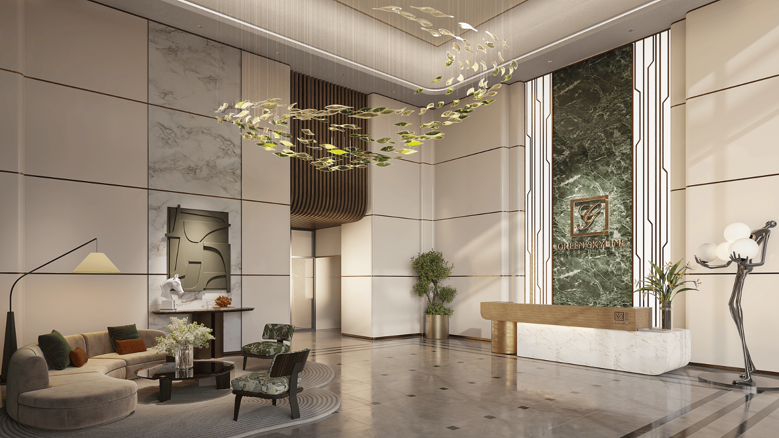 SẢNH ĐÓN - LỄ TÂN